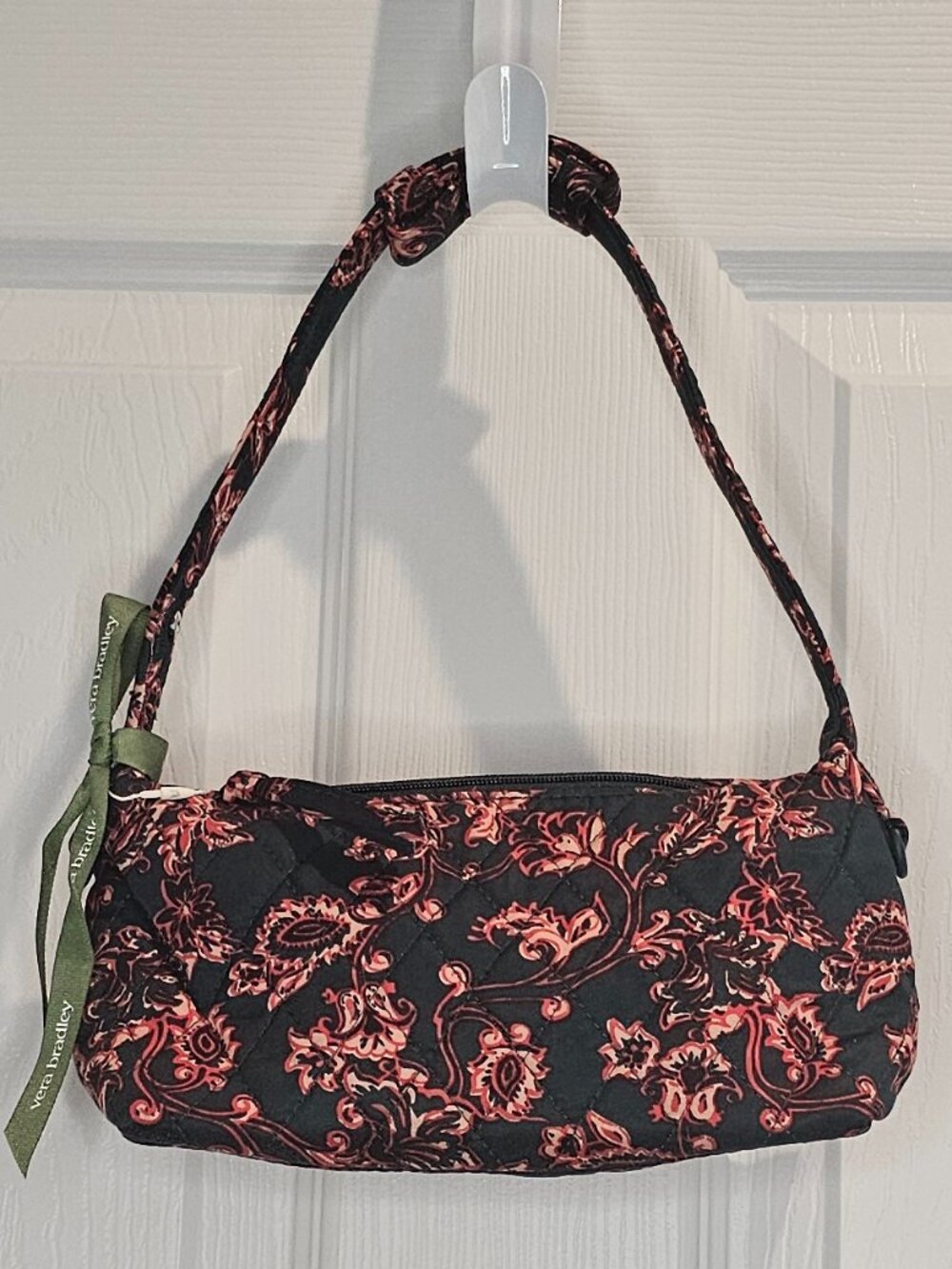 NWT VEra Bradley Roxbury Crescent Crossbody Victorian Vines Purse Shoulder Bag